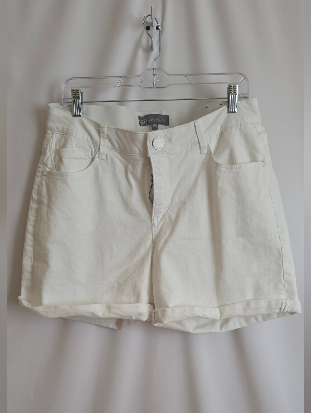 Wit And Wisdom High-Rise Cuffed Women’s Shorts